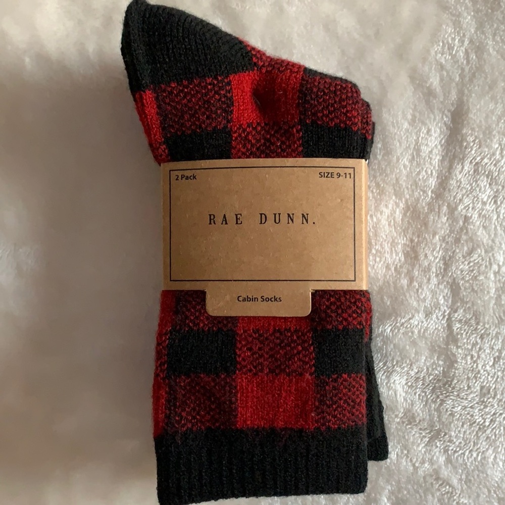 NWT Rae Dunn Weekend Vibes Cabin Girls Socks